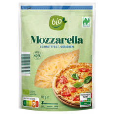 Bio-Reibekäse 150 g, Mozzarella