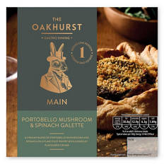 Mushroom & Spinach Galette