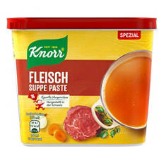 Fleischsuppe spezial, Paste