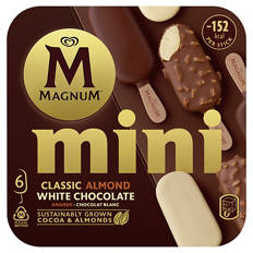 330 ml, Mini Classic Mandel White Chocolate