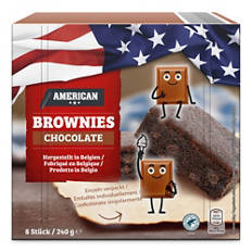 Brownie, 8 darab