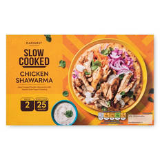 Slow Cooked Chicken Shawarma with Tzatziki