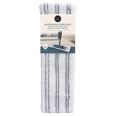 Microfaser-Bodenwischbezug, Weiß/Gestreift