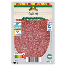 Dauerwurst Aufschnitt 240 g, Salami
