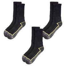 Herren Arbeitsocken 3er-Set, Gelb, 39/42