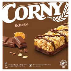 Barrette di muesli al cioccolato