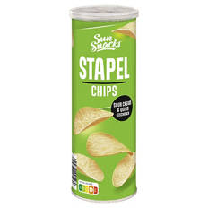 Stapelchips 175 g, Sour Cream und Zwiebel