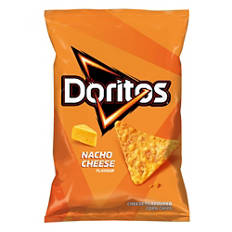 Tortilla chips, Nacho Cheese, 90 g