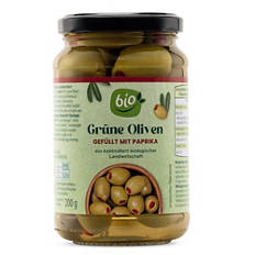 Olives grecques bio farcies, paprika