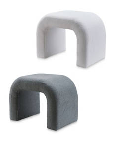 Boucle Waterfall Stool