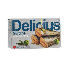 Sardine all'olio di oliva