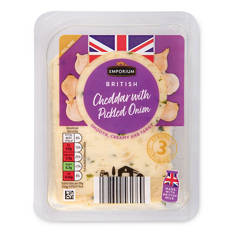 British Cheddar with Pickled Onion Cheese