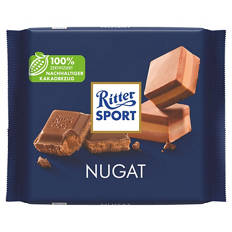 Schokolade Bunte Vielfalt 100g, Nugat
