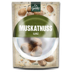 Wintergewürze 2 Stück, Muskat ganz
