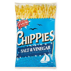 Chippies Salt & Vinegar Flavour Potato Sticks