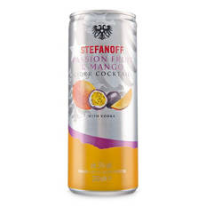 Passion Fruit & Mango Cider Cocktail