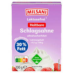 Laktosefreie H-Sahne 200 g