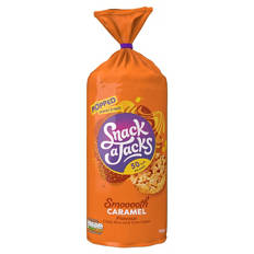 Snack A Jacks Jumbo Caramel Rice Cakes
