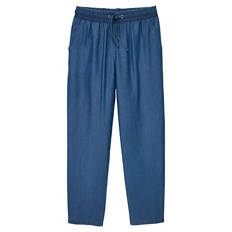 Damen Lyocell-Hose, Mittelblau, S 36/38