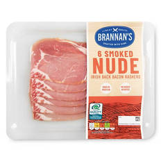 Nude Rashers made without Nitrites, Smoked