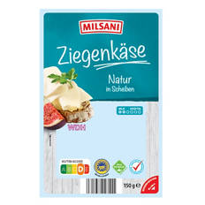 Ziegenkäsescheiben 150 g, Natur
