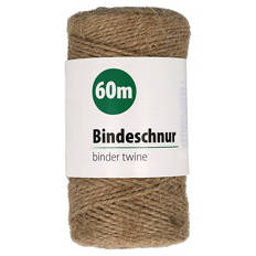 Garten-Artikel, Schnur 60 m Jute