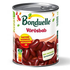 Zöldségkonzerv, vörösbab, 545 g ( 340 g)