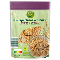 Bio-Knusperknäcke 150 g, Dinkel & Quinoa