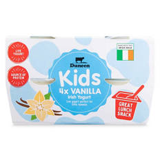 Kids Vanilla Irish Yogurt 4 Pack