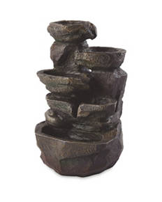 Solar Rock Water Feature