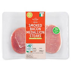 Irish Beechwood Smoked Bacon Medallion Steaks