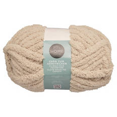 Garn zum Armstricken, Ecru