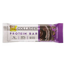 Kollagénes fehérjeszelet, tripla csokoládés, 50 g
