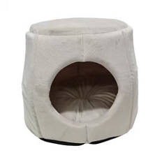 Cuccia piccola per animali domestici 2in1, beige