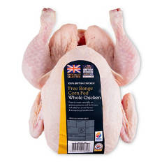 Free Range Corn Fed Whole Chicken