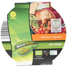 Falafel, con verdure