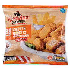 Chicken Nuggets in Breadcrumbs 30 Pack