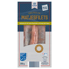 Matjesfilet mit Sauce 250 g, Honig-Senf Sauce