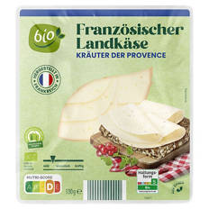 Bio-Französischer Landkäse 130 g, Kräuter