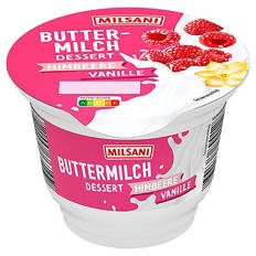 Fruchtbuttermilch Dessert 200 g, Himbeere-Vanille