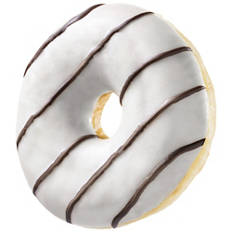 Donut fourré à la vanille