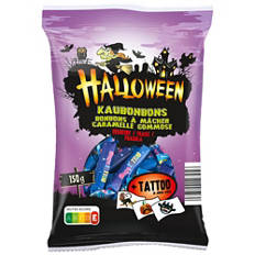 Kaubonbons mit Tattoo 150g, Erdbeere