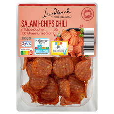 Salami Chips 100 g, Chili