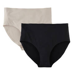 Damen Unterwäsche, Beige/Schwarz, Hüftslips, S 36/38