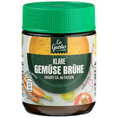 Bouillon en bocal, légumes