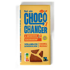 Schoko Changer 150 g, Karamell-Meersalz