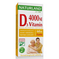 D3-vitamin Forte 4 000 NE, 60 darab