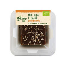 Dessert vegano nocciola e caffè