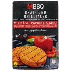 Brat- und Grillkäsetaler, Paprika-Chili