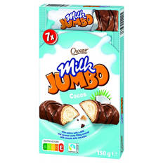 Milk Jumbo 150 g, Kokoscreme